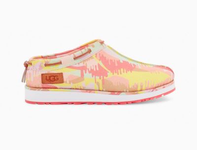 UGG Tasman Sundae Mens Slippers Yellow Multicolor - AU 362YE